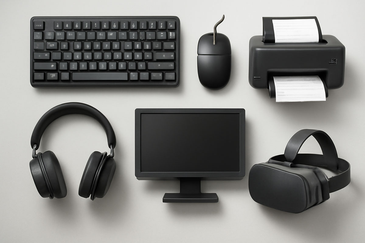 Periféricos de computador: O que são e 25 exemplos que usas todos os ...